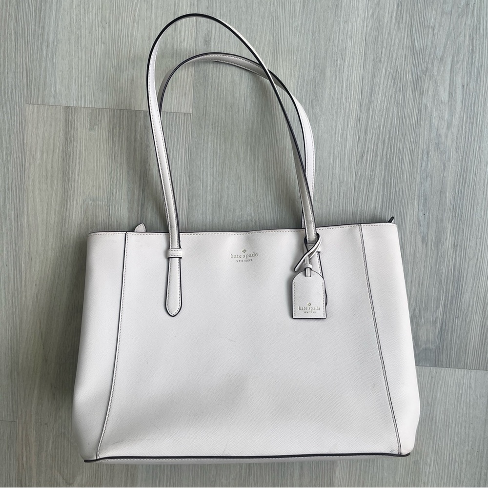 Kate Spade Large Tote Bag - Ivory